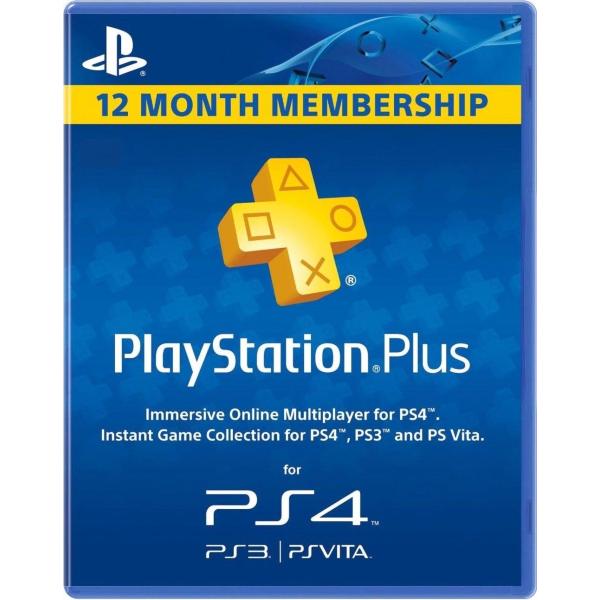 Sony PlayStation PLUS Live 1 Year / 12 Month Membership Card [PlayStation Accessory] PlayStation Accessories Sony   