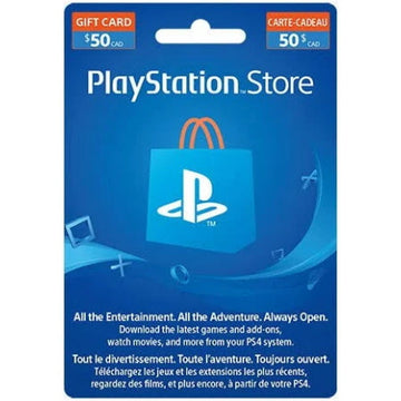 PlayStation Store Gift Card - $50 [PlayStation Accessory] PlayStation Accessories Sony   