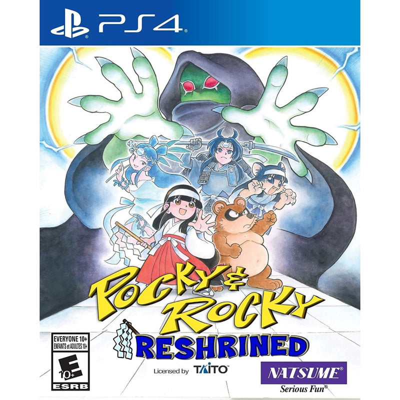 Pocky & Rocky Reshrined [PlayStation 4] PlayStation 4 Video Game Natsume   