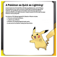 Pokemon TCG: Shining Legends Pin Collection - Pikachu Card Game Pokemon   