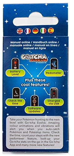 Datel Pokemon GO-TCHA Evolve Globetrotter Green Wristband For Pokemon Go - iPhone & Android [Toys] Toys & Games Datel   