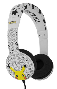 Pokemon "Pikachu Face" Kids Headphones - PK0602 Toys & Games Pokemon