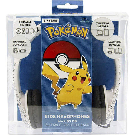 Pokemon "Pikachu Face" Kids Headphones - PK0602 Toys & Games Pokemon
