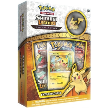 Pokemon TCG: Shining Legends Pin Collection - Pikachu Card Game Pokemon   