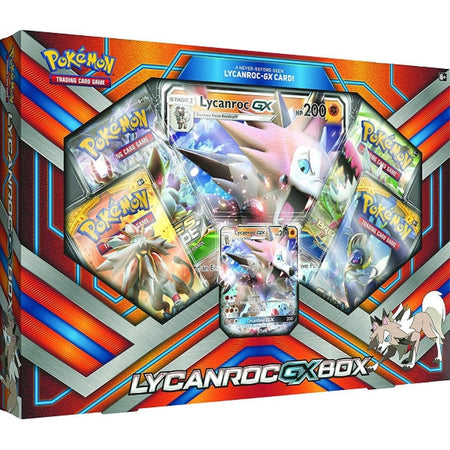 Pokemon TCG Lycanroc-GX Box Card Game Pokemon   
