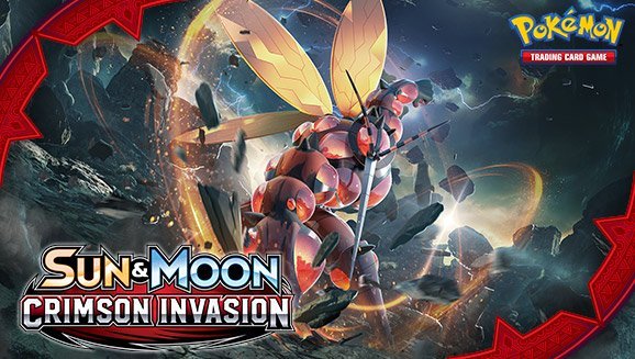 Pokemon TCG Sun & Moon - Crimson Invasion Booster Box - 36 Packs Card Game Pokemon   