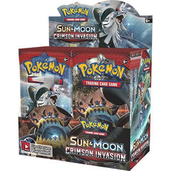 Pokemon TCG Sun & Moon - Crimson Invasion Booster Box - 36 Packs Card Game Pokemon   