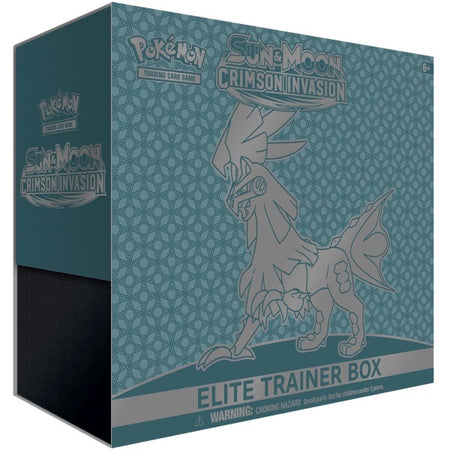 Pokemon TCG Sun & Moon - Crimson Invasion Elite Trainer Box Card Game Pokemon   
