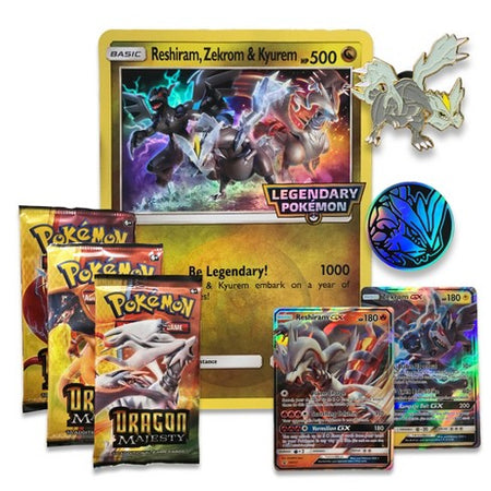 Pokemon TCG: Dragon Majesty - Legends of Unova GX Super Premium Collection Card Game Pokemon   
