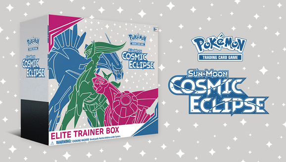 Pokemon TCG: Sun & Moon - Cosmic Eclipse Elite Trainer Box Card Game Pokemon   