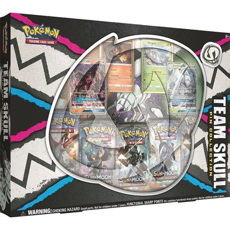 Pokemon TCG: Team Skull Pin Collection Box Card Game Pokemon   