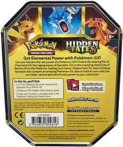 Pokemon TCG: Hidden Fates - Raichu -GX Tin Card Game Pokemon   