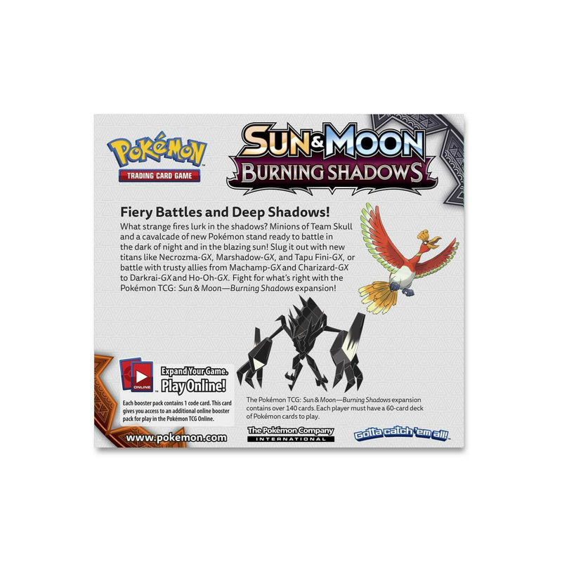 Pokemon TCG Sun & Moon - Burning Shadows Booster Box - 36 Packs Card Game Pokemon   