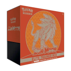 Pokemon TCG Sun & Moon Elite Trainer Box - Solgaleo Card Game Pokemon   