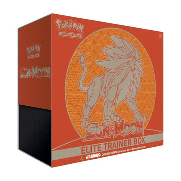 Pokemon TCG Sun & Moon Elite Trainer Box - Solgaleo Card Game Pokemon   