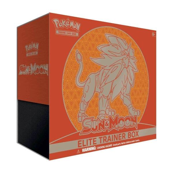 Pokemon TCG Sun & Moon Elite Trainer Box - Solgaleo Card Game Pokemon   