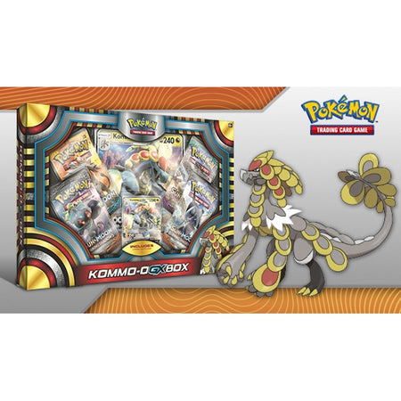 Pokemon TCG: Sun and Moon - Kommo-O-GX Box Card Game Pokemon   