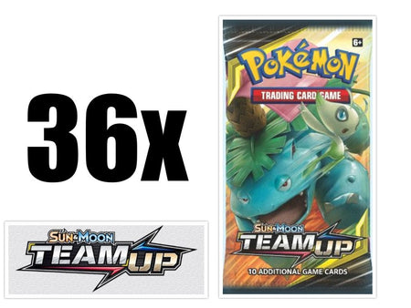 Pokemon TCG Sun & Moon - Team Up Booster Box - 36 Packs Card Game Pokemon   