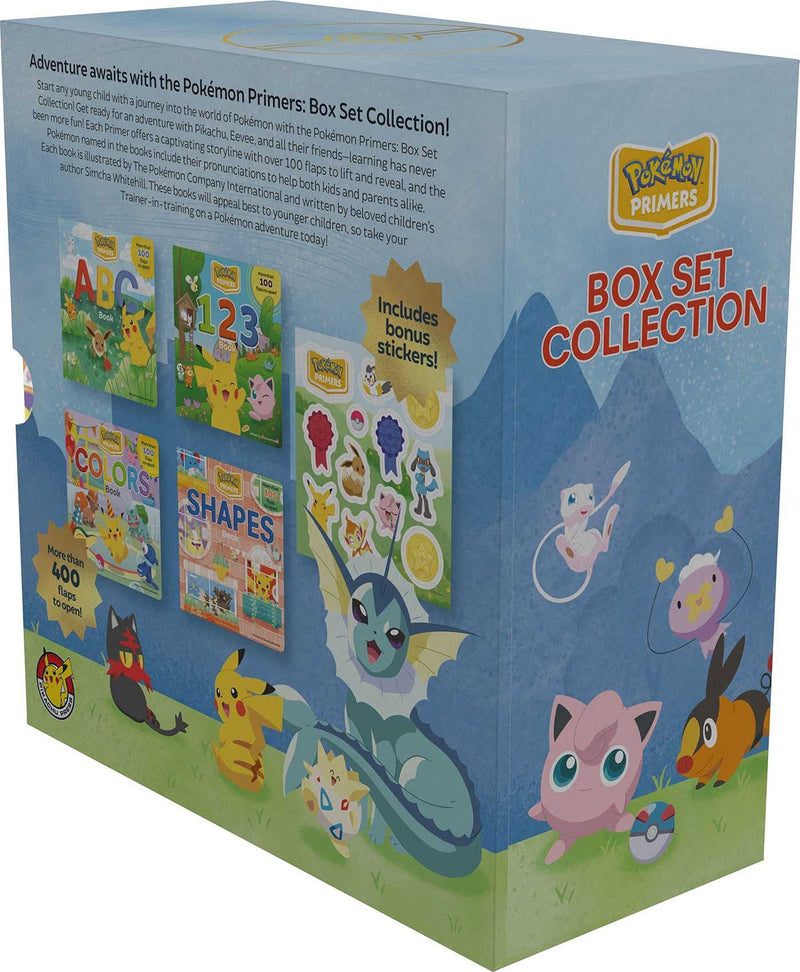 Pokemon Primers: Box Set Collection - Volume 5 [4 Hardcover Book Set] Book Pikachu Press   