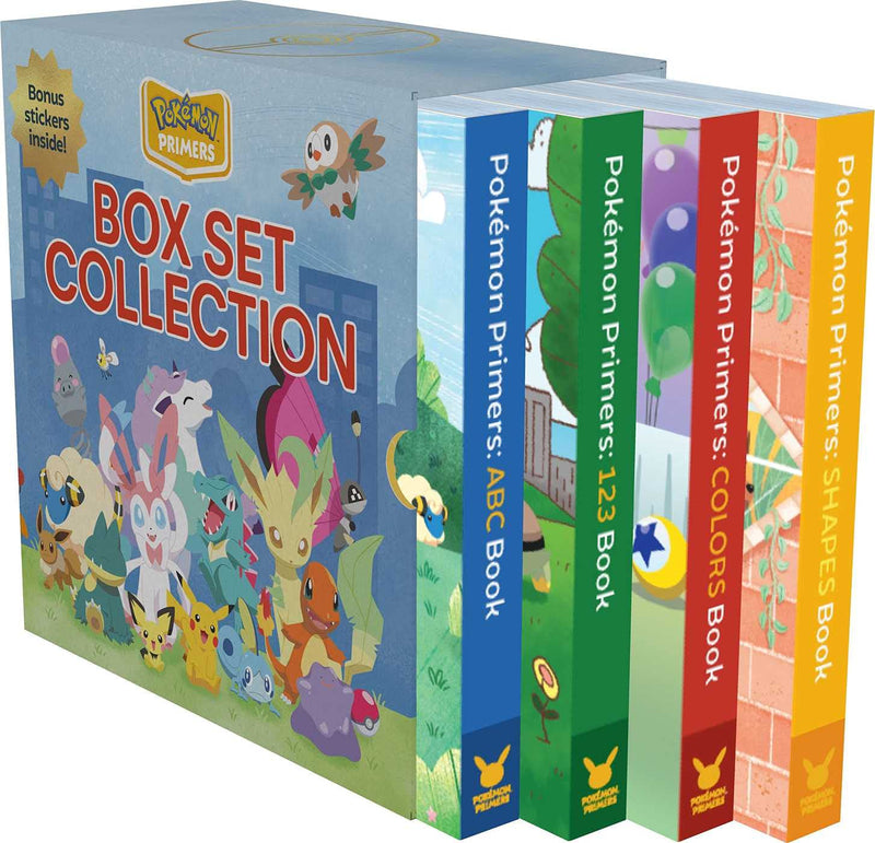 Pokemon Primers: Box Set Collection - Volume 5 [4 Hardcover Book Set] Book Pikachu Press   