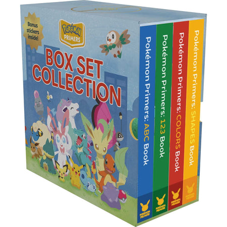 Pokemon Primers: Box Set Collection - Volume 5 [4 Hardcover Book Set] Book Pikachu Press   