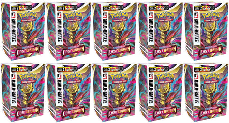 Pokemon TCG: Sword & Shield - Lost Origin Build & Battle Display Box - 10 Count Card Game Pokemon   