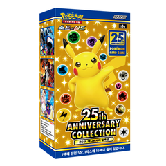 Pokemon TCG: 25th Anniversary Collection Booster Box - 16 Packs - Japanese Card Game Pokemon   