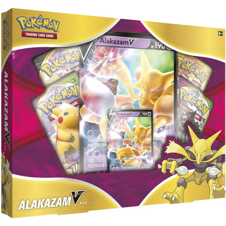 Pokemon TCG: Alakazam V Box Card Game Pokemon   