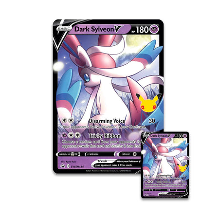 Pokemon TCG: Celebrations Collection - Dark Sylveon V Card Game Pokemon   