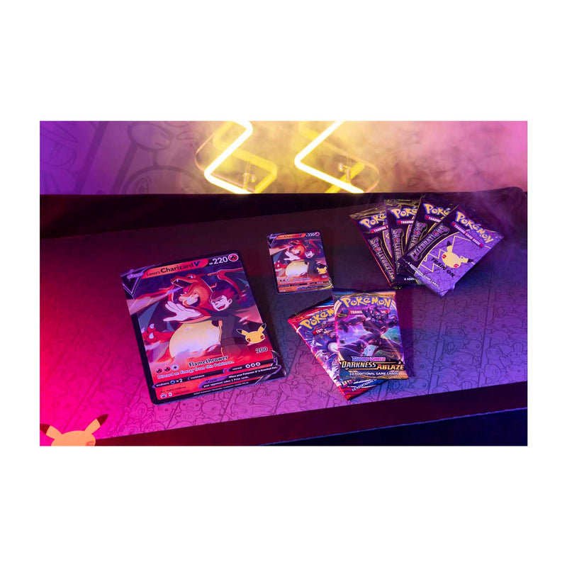 Pokemon TCG: Celebrations Collection - Lance's Charizard V Card Game Pokemon   