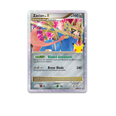 Pokemon TCG: Celebrations Deluxe Pin Collection - Zacian LV.X Card Game Pokemon   