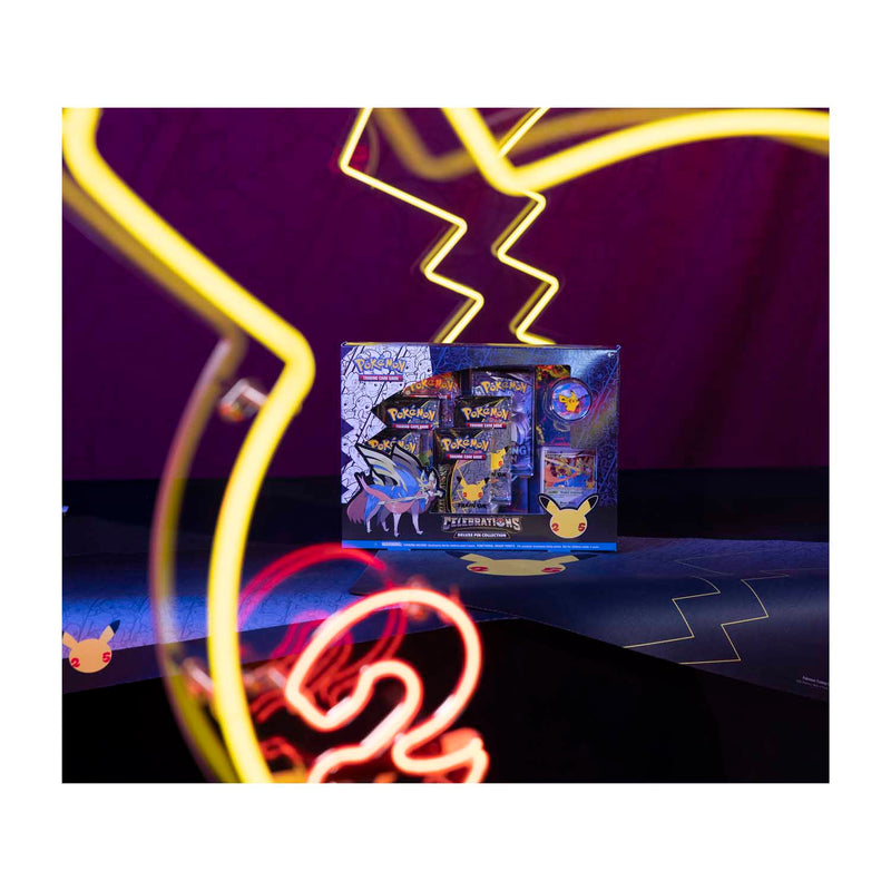 Pokemon TCG: Celebrations Deluxe Pin Collection - Zacian LV.X Card Game Pokemon   