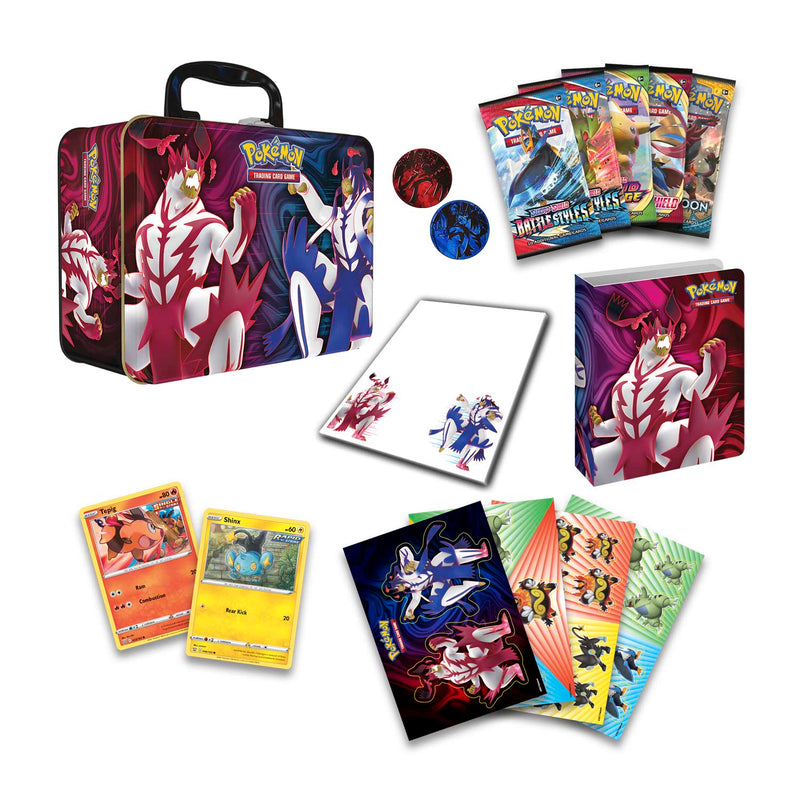 Pokemon TCG: Collector Chest - Spring 2021 - Single Strike Tepig / Rapid Strike Shinx Card Game Pokemon   