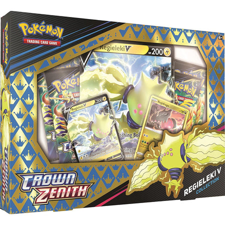 Pokemon TCG: Crown Zenith Collection - Regieleki V Card Game Pokemon   