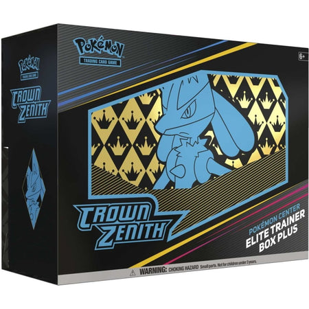 Pokemon TCG: Crown Zenith Pokemon Center Elite Trainer Box Plus Card Game Pokemon   