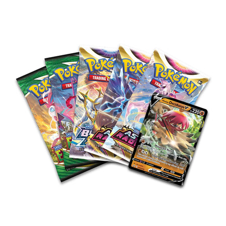 Pokemon TCG: Divergent Powers Tin - Hisuian Decidueye V Card Game Pokemon   