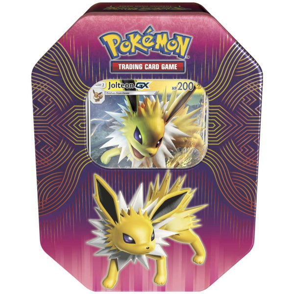 Pokemon TCG: Elemental Power Tin Featuring Jolteon-GX Card Game Pokemon   