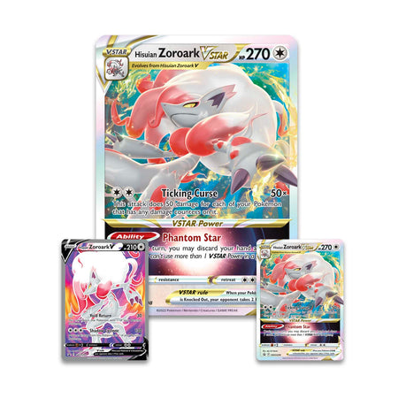 Pokemon TCG: Hisuian Zoroark VSTAR Premium Collection Card Game Pokemon   