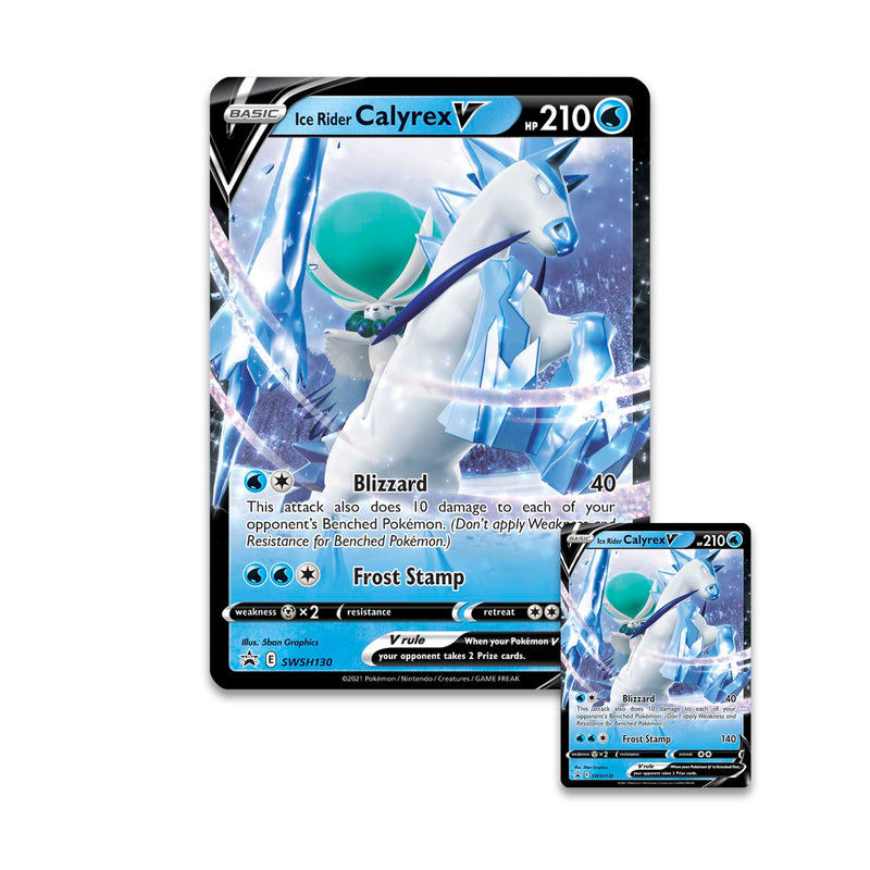 Pokemon TCG: Ice Rider Calyrex V Box Card Game Pokemon   