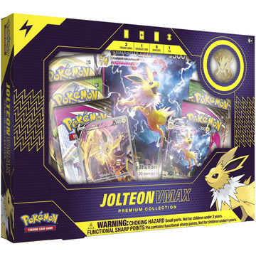 Pokemon TCG: Eevee Evolutions Jolteon VMAX Premium Collection Card Game Pokemon   