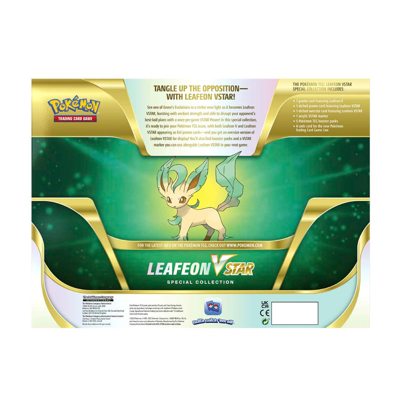 Pokemon TCG: Leafeon VSTAR and Glaceon VSTAR Special Collections Card Game Pokemon   
