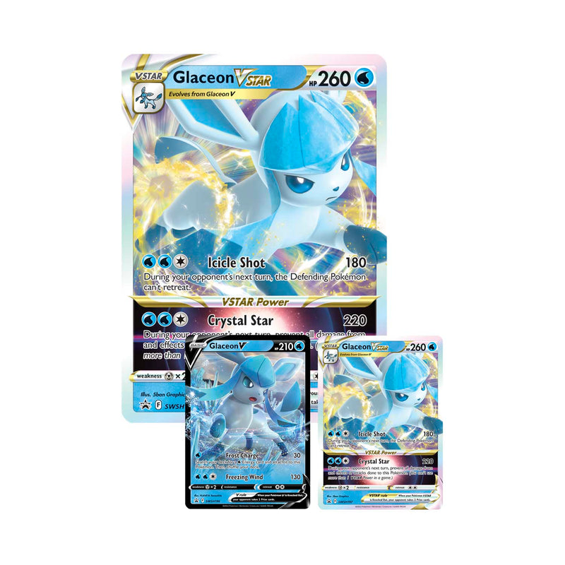 Pokemon TCG: Leafeon VSTAR and Glaceon VSTAR Special Collections Card Game Pokemon   