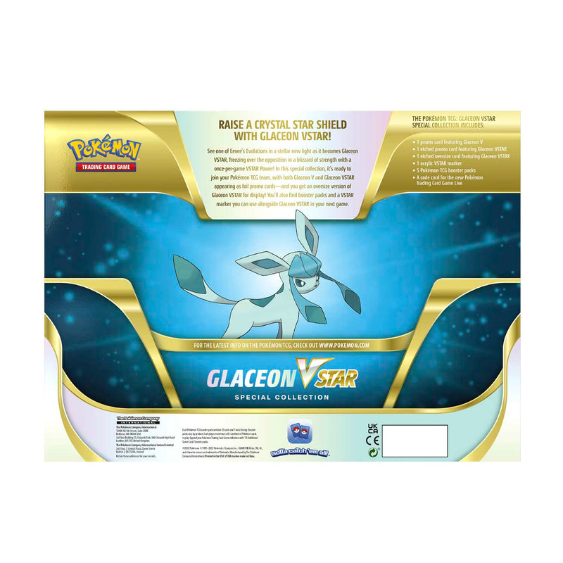 Pokemon TCG: Leafeon VSTAR and Glaceon VSTAR Special Collections Card Game Pokemon   