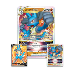 Pokemon TCG: Lucario VSTAR Premium Collection Card Game Pokemon