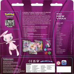 Pokemon TCG: Mew VMAX League Battle Deck Card Game Pokemon   
