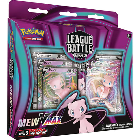 Pokemon TCG: Mew VMAX League Battle Deck Card Game Pokemon   