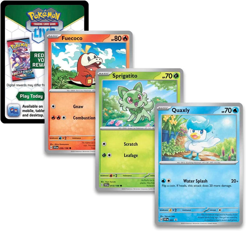 Pokemon TCG: Paldea Collection - Quaxly Card Game Pokemon   