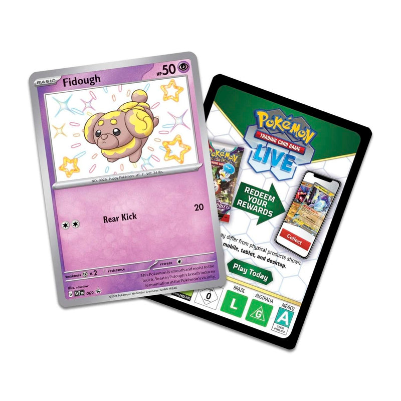 Pokemon TCG: Scarlet & Violet - Tech Sticker Collection - Fidough Card Game Pokemon   