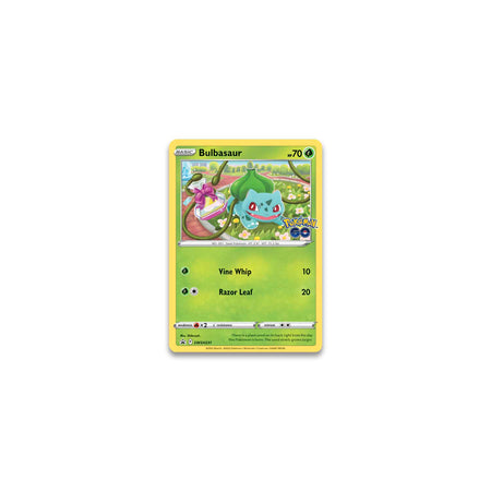 Pokemon TCG: Pokemon GO Pin Collection - Bulbasaur Card Game Pokemon   