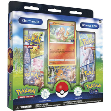 Pokemon TCG: Pokemon GO Pin Collection - Charmander Card Game Pokemon   